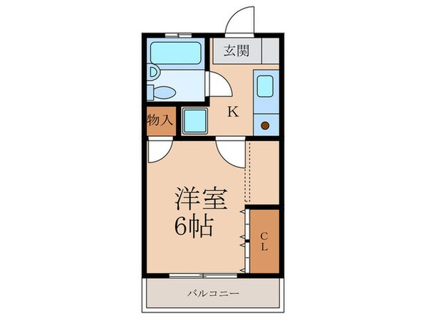 センチュリ－ハウスＢ棟の物件間取画像